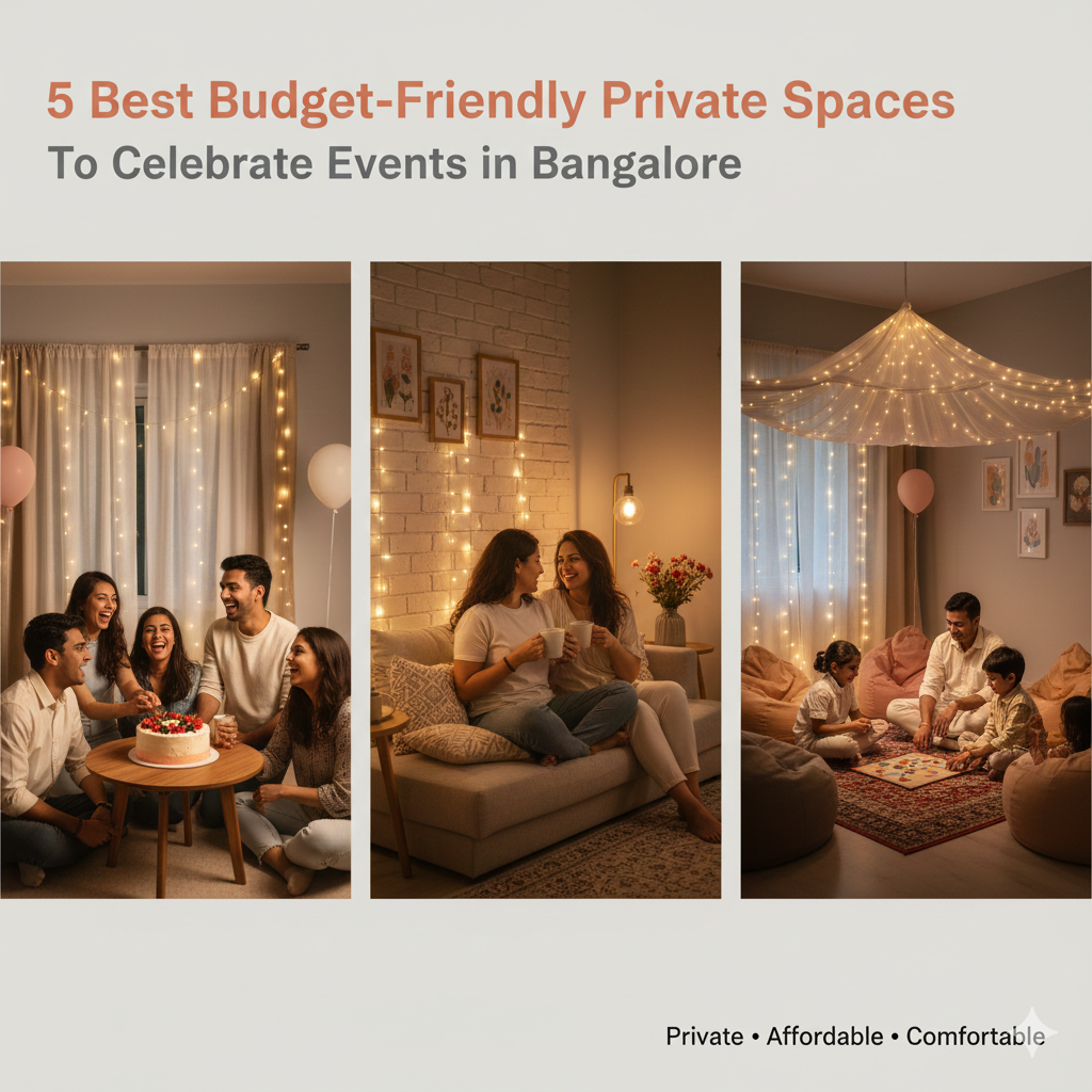 5 best budget-friendly private spaces to celebrate events in bangalore 
